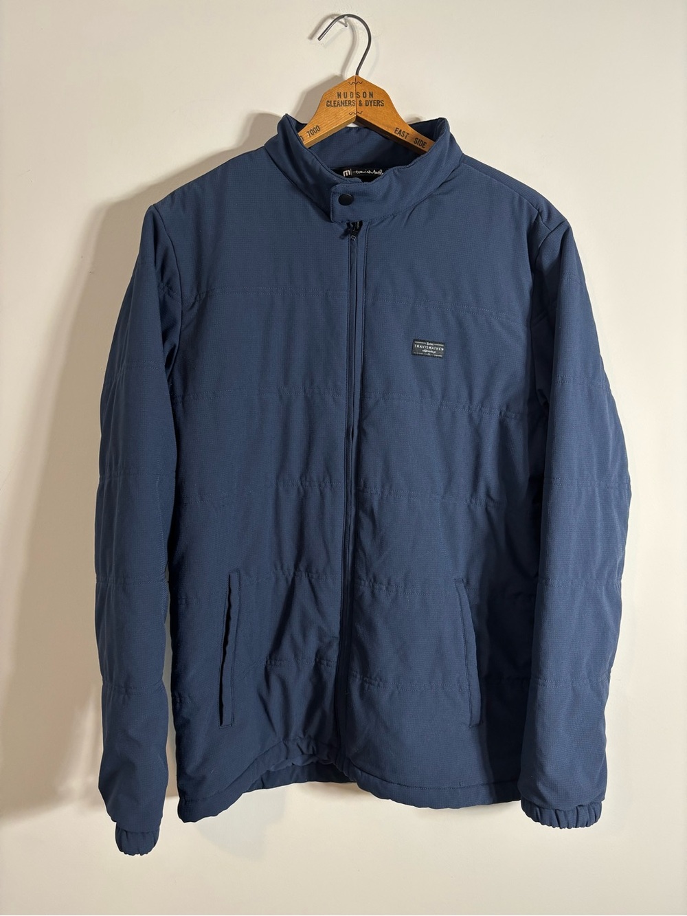 Travis Mathew Palisades Puffer Jacket Golf Full Zip Medium